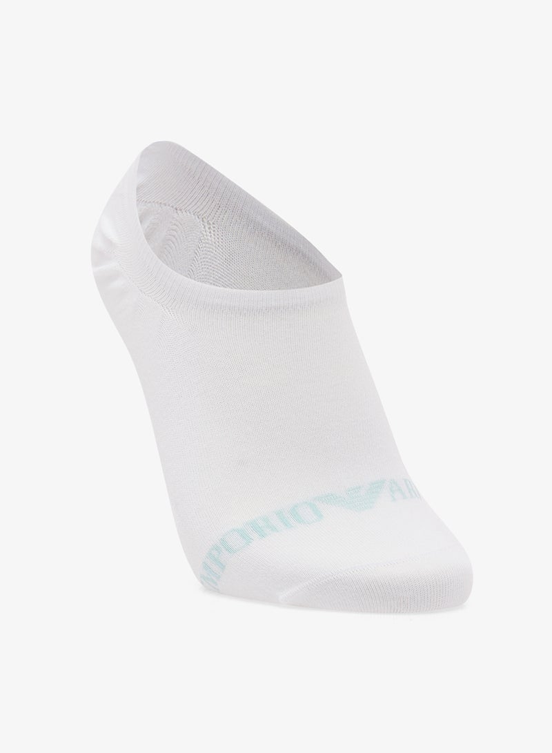 EMPORIO ARMANI 3 Pack Of Logo Liner Socks - Image 4